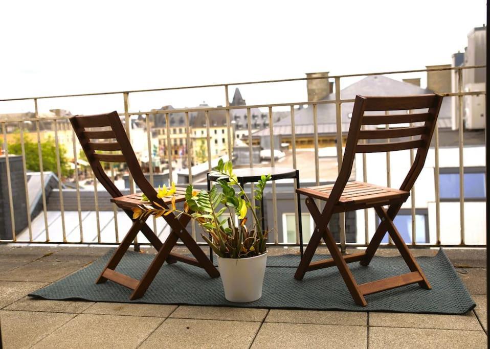 Apartamento Charming Penthouse In The City Center Luxemburgo Exterior foto